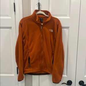 The North Face Men's Orange Fleece Jacket